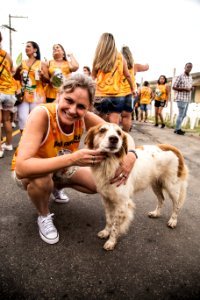 10.02.2018 - Prefeita Paula Mascarenhas e o vice Idemar Barz durante o primeiro dia do Carnaval 2018 - Foto: Gustavo Vara