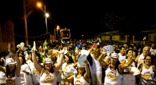 12.02.2018 - Bloco da Paz desfila na Passarela do Samba no Porto de Pelotas - Foto: Gustavo Vara
