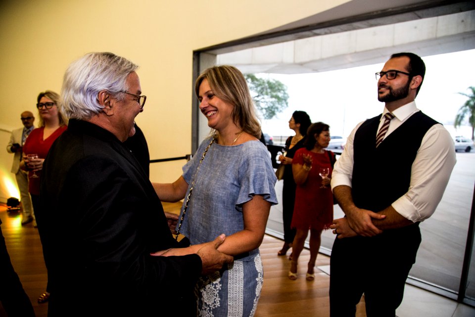 28.02.2018 - Porto Alegre/RS - Prefeita Paula Mascarenhas recebe comenda da Ordem das Palmas Acadêmicas na Fundação Iberê Camargo - Foto: Gustavo Vara
