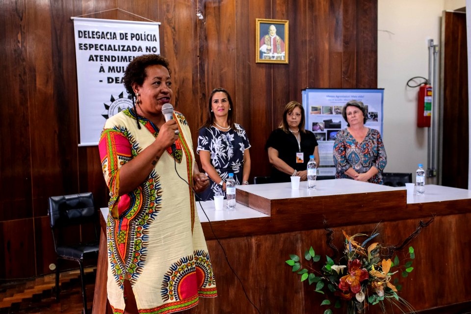 08.03.2018 SMED Palestra Dia da Mulher Fotos Gustavo Mansur
