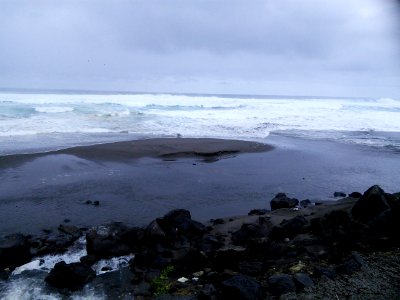 Ribeira Grande on a rainy day