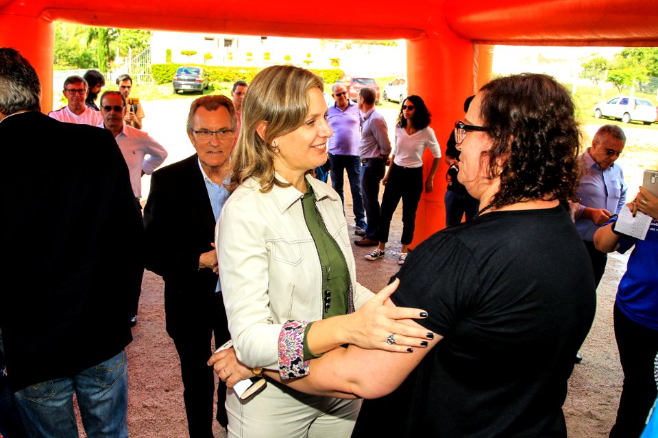 02.04.2018 - Prefeita Paula Mascarenhas e o vice Idemar Barz durante inauguração do novo Centro de Autismo Dr. Danilo Rolim de Moura - Foto: Gustavo Vara