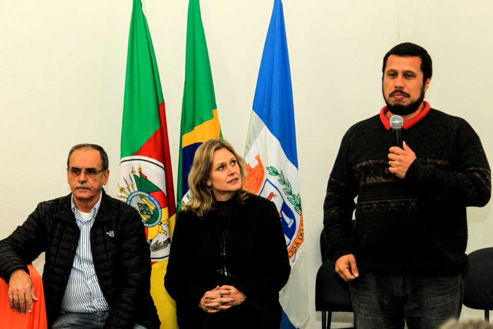12.06.2018 - Prefeita Paula Mascarenhas e o vice Idemar Barz durante Posse do Conselho Municipal da Merenda Escolar - Foto: Gustavo Vara