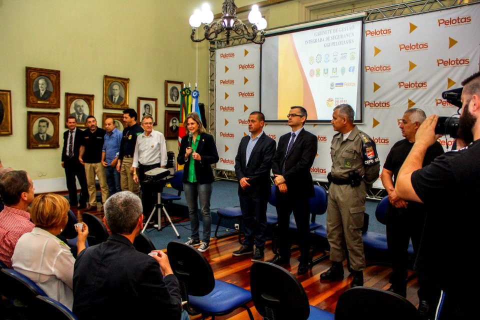 14.11.2017 - Coletiva de apresentação de dados dos três meses do Pacto Pelotas Pela Paz
