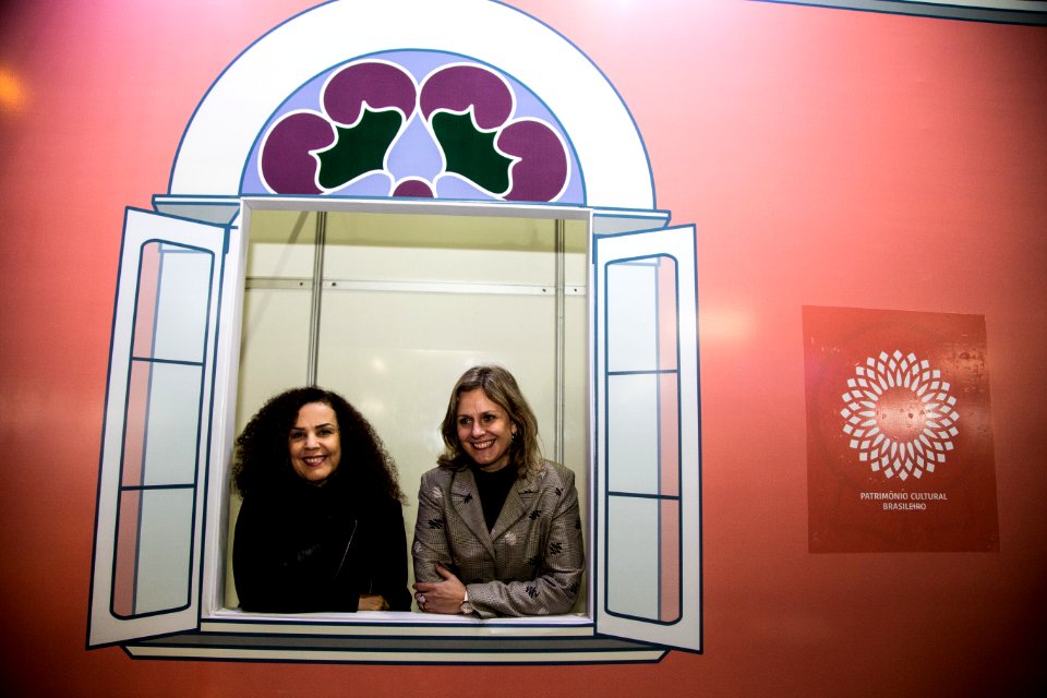 05.06.2018 - Prefeita Paula Mascarenhas e o vice Idemar Barz durante a abertura da 26ª Fenadoce no Centro de Eventos de Pelotas - Foto: Gustavo Vara