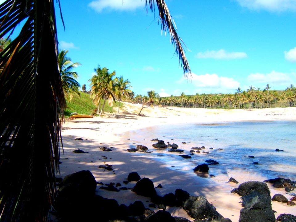 Playa Anakena (2) - Isla de Pascua