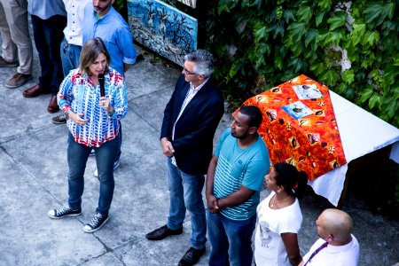 13.11.2017 - Prefeita Paula Mascarenhas participa da Abertura da semana da Consciência Negra no pátio interno da Secult
