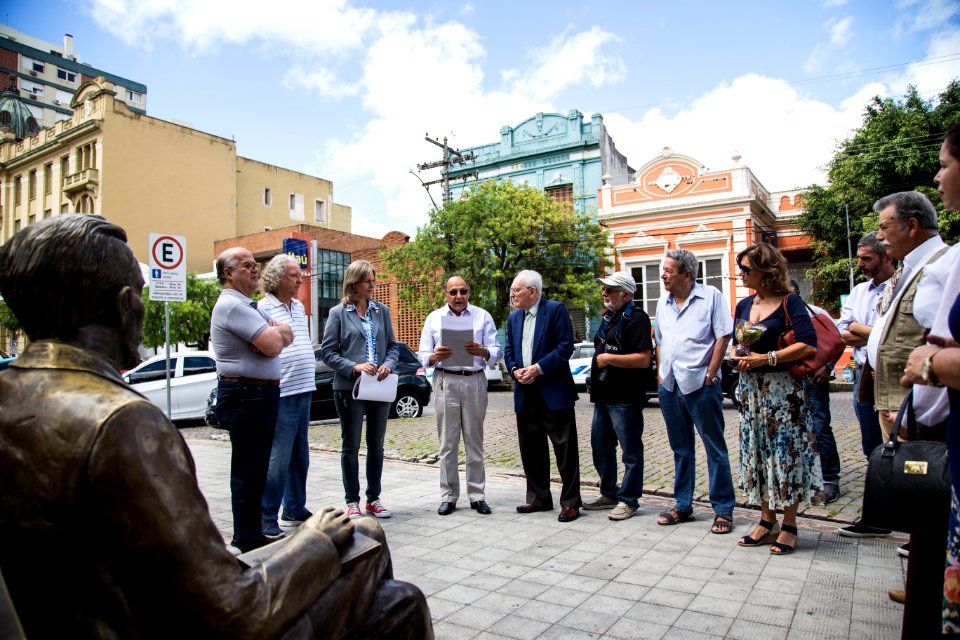 09.03.2018 - Homenagem aos 153 Anos de Idade do escritor João Simões Lopes Neto - Foto: Gustavo Vara