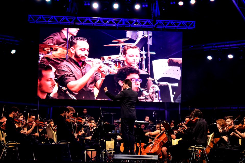 26.01.2018 - Prefeita Paula Mascarenhas durante o encerramento do Festival SESC de Música - Foto: Gustavo Vara