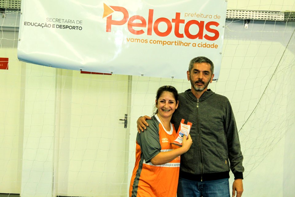 28.10.2017 - Prefeita Paula Mascarenhas durante a final do Integra 2017 no ginásio Karosso