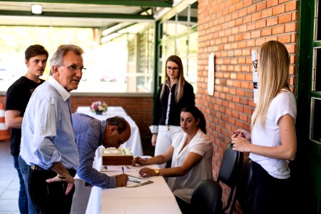 23.11.2017 - Prefeito em exercício Idemar Barz participa do Seminário Regional da Qualidade  e produtividade na construção civíl no salão de eventos do Parque do Sesi