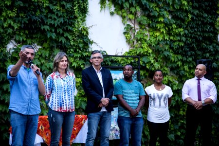 13.11.2017 - Prefeita Paula Mascarenhas participa da Abertura da semana da Consciência Negra no pátio interno da Secult