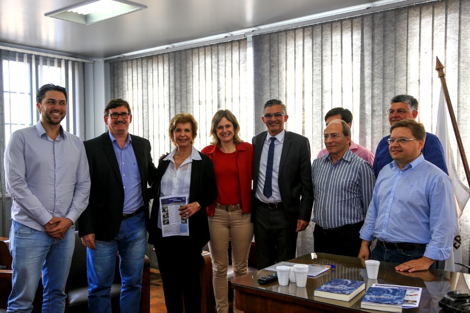 27.10.2017 Prefeita Paula Reunião com Dep Yeda Crusius na Associação Comercial Pelotas - Fotos Gustavo Mansur