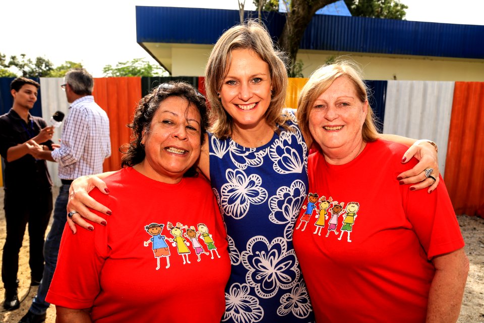 10.04.2018 -  Entrega da reforma e ampliação da Escola de Educação Infantil Oswald de Andrade - Foto: Gustavo Vara