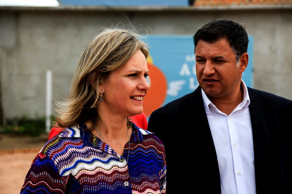 07.03.2018 - Prefeita Paula Mascarenhas e o vice Idemar Barz realizam a entrega do Ecoponto Laranjal - Foto: Gustavo Vara