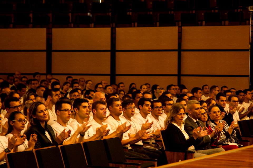29.04.2019 - Prefeita Paula Mascarenhas realiza palestra para alunos do curso de formação profissional na Academia de Polícia Civil, em Porto Alegre - Foto: Gustavo Vara