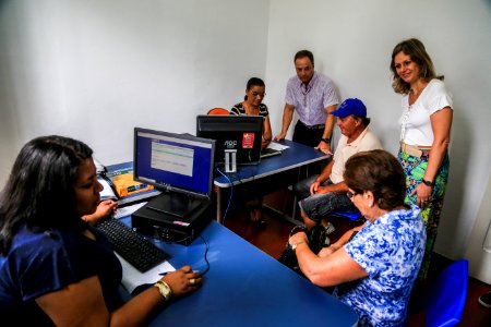 17.01.2018 - Prefeita Paula Mascarenhas na entrega da descentralização do Cadastro Único das Três Vendas