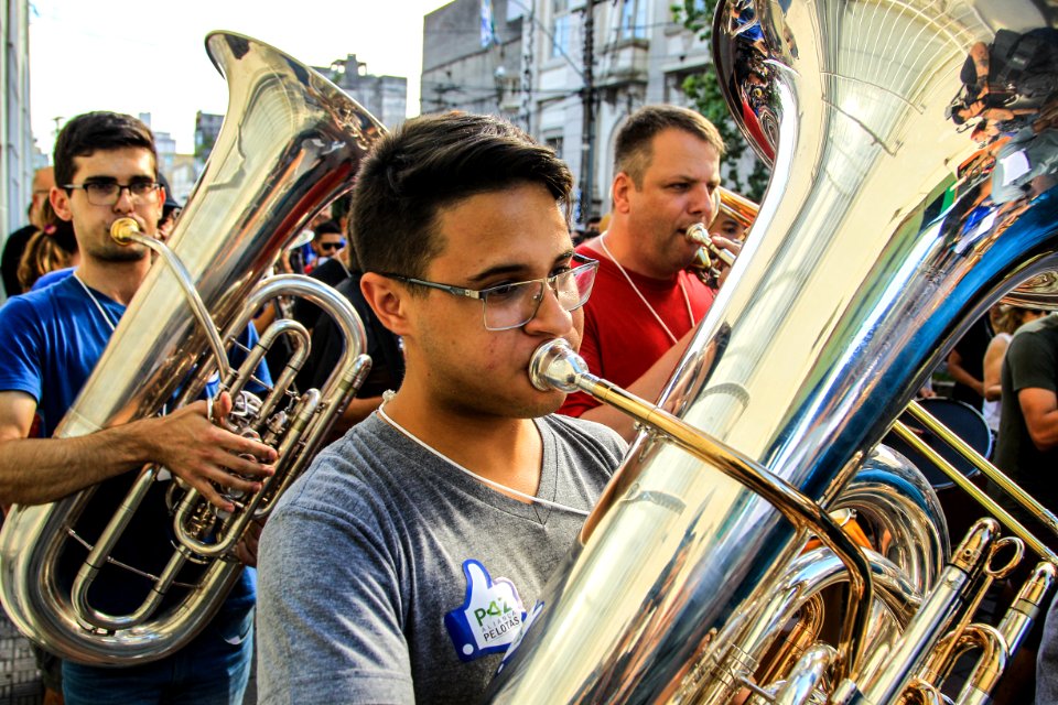 15.01.2018 - Prefeita Paula Mascarenhas no Cortejo Musical do 8° Festival Internacional Sesc de Música