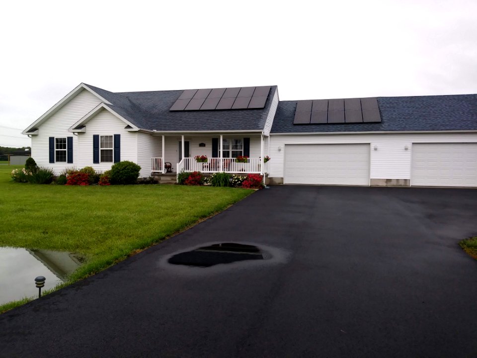 Flooding in Seaford, USA, May 2018