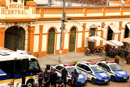 17.11.2017 - Prefeita Paula Mascarenhas na abertura da Operação Tudo Azul e entrega de tablets para a Guarda Municipal