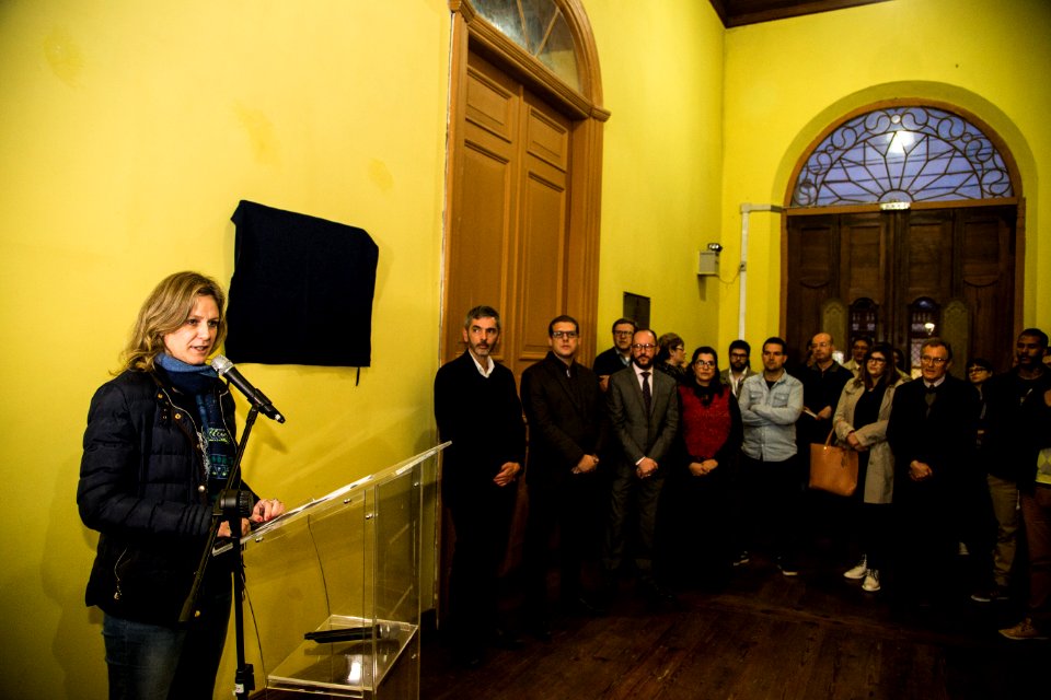 29.06.2018 - Prefeita Paula Mascarenhas e o vice Idemar Barz na solenidade de inauguração da nova sede do Museu de Arte Leopoldo Gotuzzo - Foto: Gustavo Vara