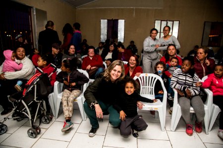 30.06.2018 - Prefeita Paula Mascarenhas no encerramento evento residencial Haragano  - Foto: Gustavo Vara