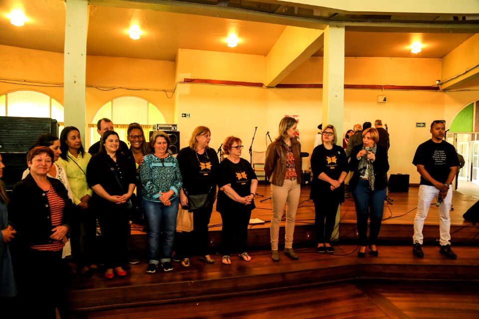 22.11.2017 - Prefeita Paula Mascarenhas no XXII Encontrão de Saúde Mental na Sede Campestre do Centro Português 1º de Dezembro
