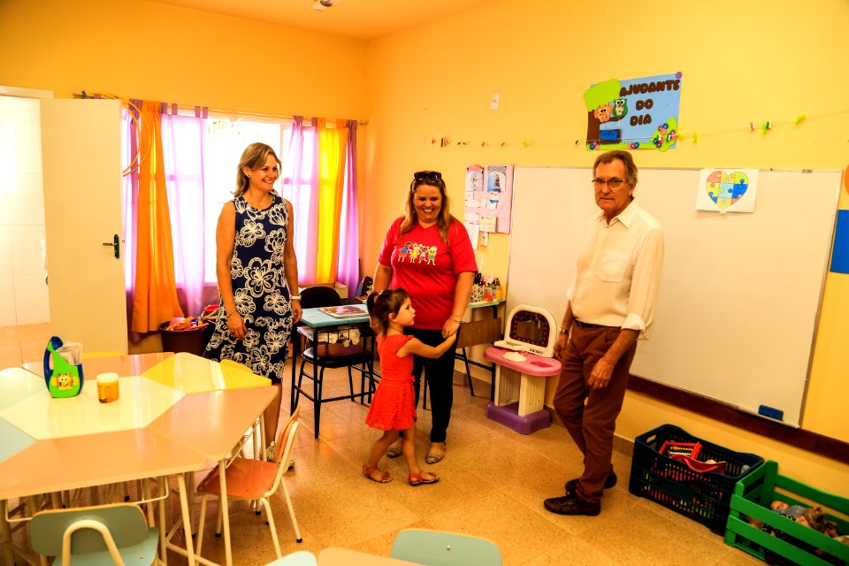 10.04.2018 -  Entrega da reforma e ampliação da Escola de Educação Infantil Oswald de Andrade - Foto: Gustavo Vara