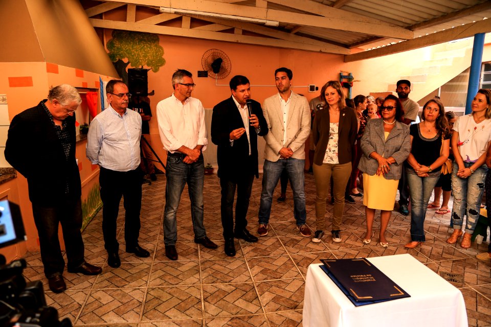 25.04.2018 - Inauguração da Escola de Educação Infantil Mário Osório Magalhães - Foto: Gustavo Vara