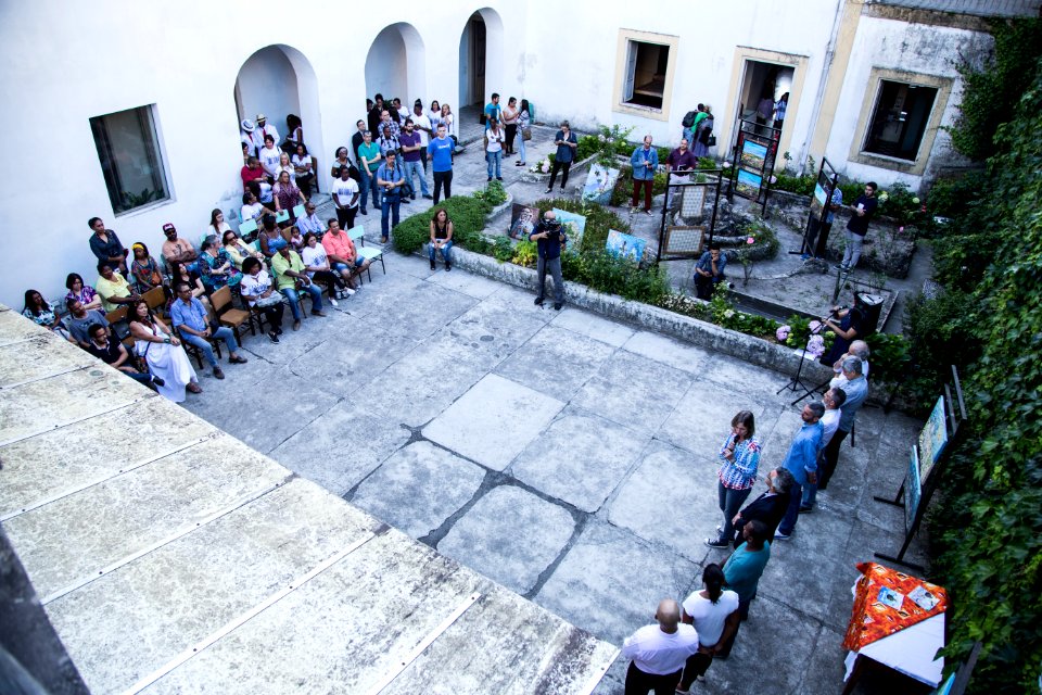 13.11.2017 - Prefeita Paula Mascarenhas participa da Abertura da semana da Consciência Negra no pátio interno da Secult