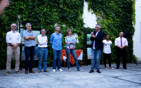 13.11.2017 - Prefeita Paula Mascarenhas participa da Abertura da semana da Consciência Negra no pátio interno da Secult