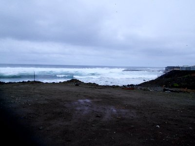 Ribeira Grande on a rainy day