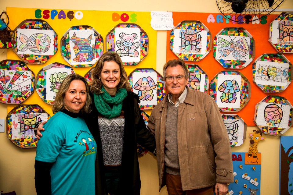 28.06.2018 - Prefeita Paula Mascarenhas e o vice Idemar Barz no ato de entrega da EMEI Paulo Freire - Foto: Gustavo Vara