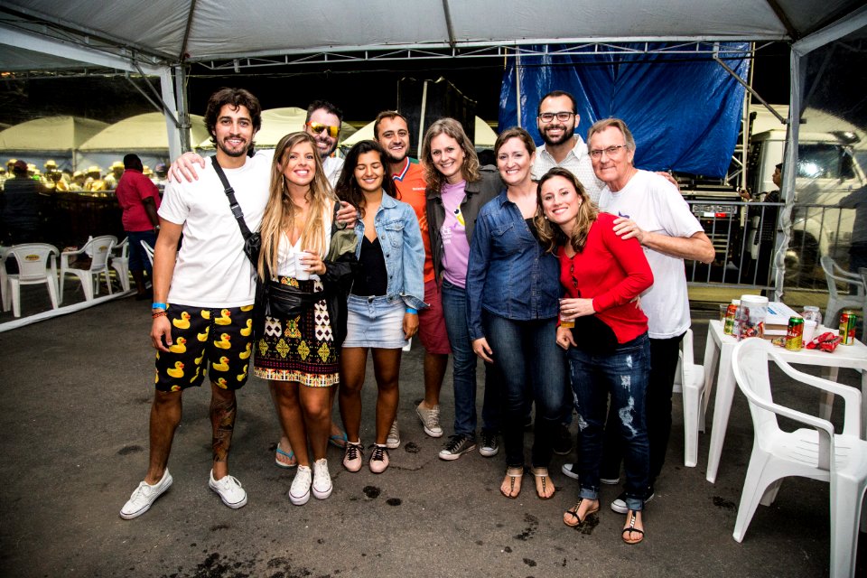 12.02.2018 - Prefeita Paula Mascarenhas e o vice Idemar Barz no segundo dia do Carnaval 2018 - Foto: Gustavo Vara