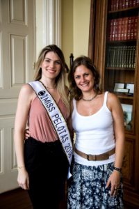 22.01.2018 - Visita da Miss Pelotas 2018 Fernanda Rott - Foto: Gustavo Vara