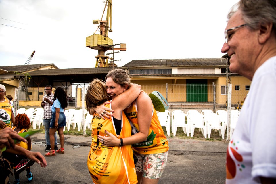 10.02.2018 - Prefeita Paula Mascarenhas e o vice Idemar Barz durante o primeiro dia do Carnaval 2018 - Foto: Gustavo Vara