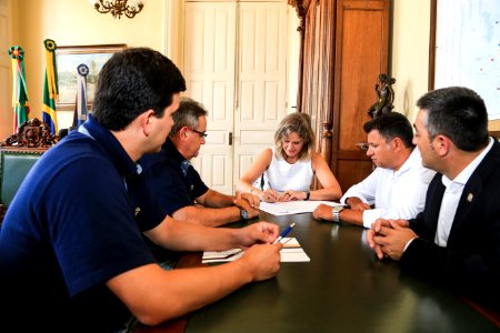 15.02.2018 - Adesão da ACPO ao Pelotas Pacto pela Paz - Foto: Gustavo Vara
