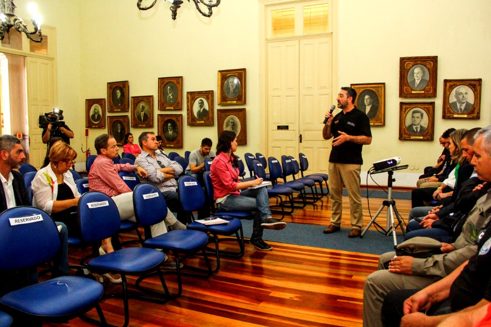 14.11.2017 - Coletiva de apresentação de dados dos três meses do Pacto Pelotas Pela Paz