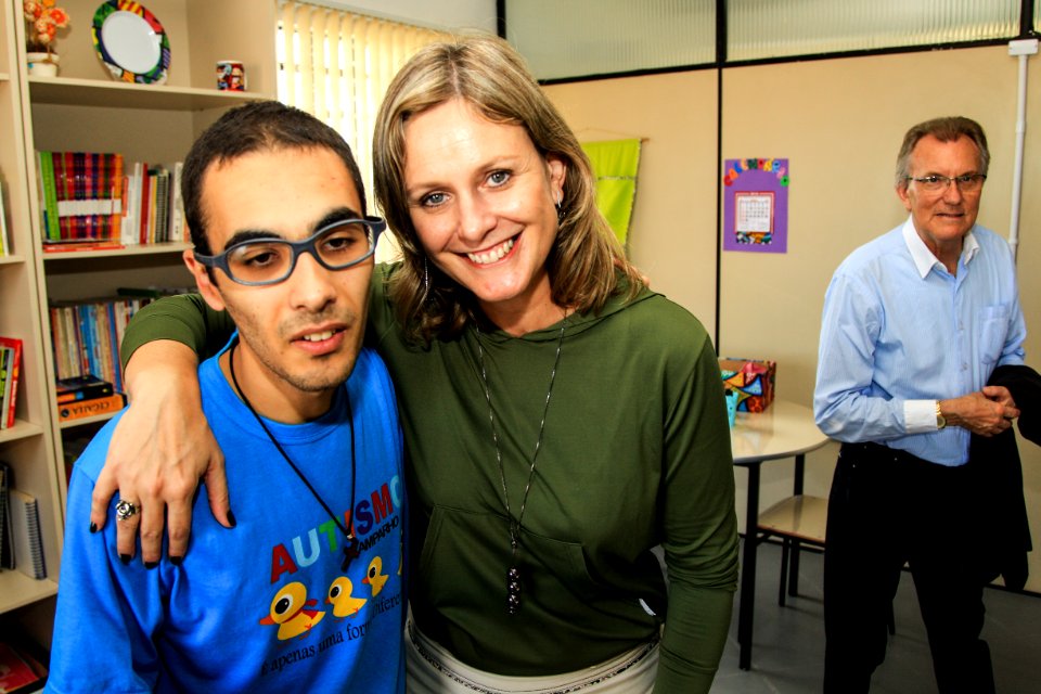 02.04.2018 - Prefeita Paula Mascarenhas e o vice Idemar Barz durante inauguração do novo Centro de Autismo Dr. Danilo Rolim de Moura - Foto: Gustavo Vara
