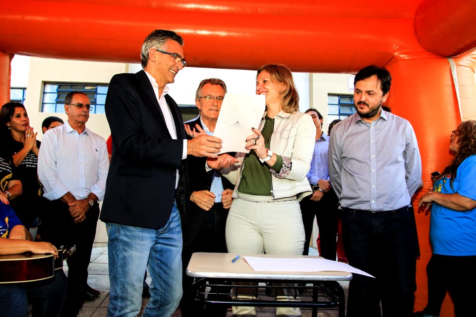 02.04.2018 - Prefeita Paula Mascarenhas e o vice Idemar Barz durante inauguração do novo Centro de Autismo Dr. Danilo Rolim de Moura - Foto: Gustavo Vara