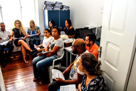 08.01.2018 - Treinamento para os servidores da SHRF sobre o cartão reforma.