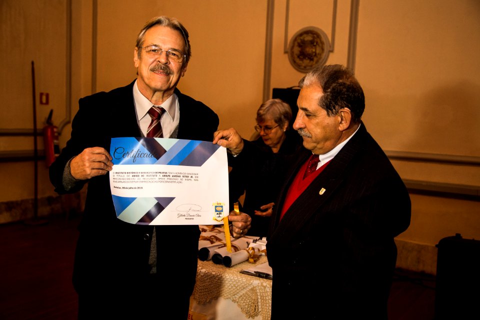 06.07.2018 - Prefeito em exercício Idemar Barz prestigia a IV Jornada de Estudos Genealógicos e V Seminário de História e Geografia - Foto: Gustavo Vara