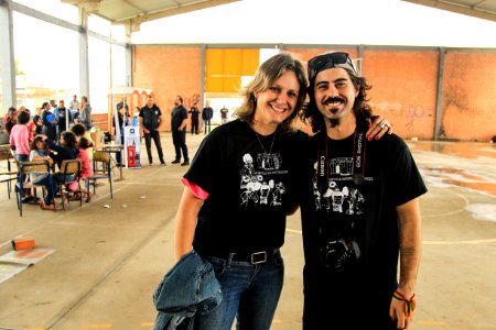 28.10.2017 - Prefeita Paula Mascarenhas durante encerramento da Semana do Hip Hop no Navegantes