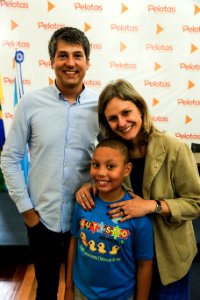 14.12.2017 - Prefeita Paula Mascarenhas durante assinatura do contrato de aluguel do novo prédio do centro de Autismo