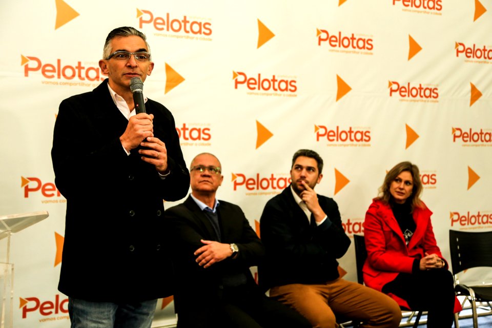 06.07.2018 - Prefeita Paula Mascarenhas durante evento de lançamento Programa Nota Legal Pelotense - Foto: Gustavo Vara