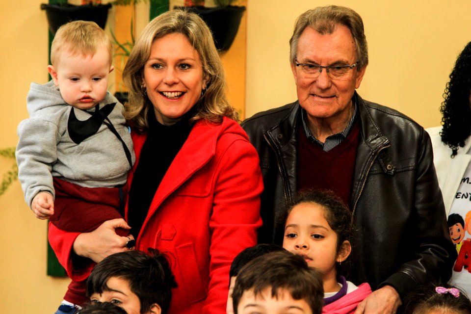 08.08.2018 - Prefeita Paula Mascarenhas e o vice Idemar Barz na inauguração da Escola Municipal Adayl Bento Costa - Foto: Gustavo Vara