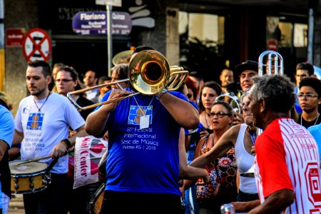 15.01.2018 - Prefeita Paula Mascarenhas no Cortejo Musical do 8° Festival Internacional Sesc de Música