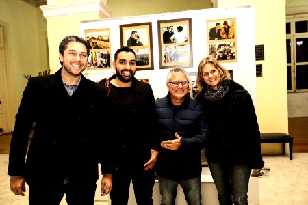 05.07.2019 - Prefeita Paula Mascarenhas e o vice Idemar Barz prestigiam a abertura da exposição fotográfica ‘Bernardo de Souza em dois tempos’ em homenagem ao ex-prefeito, com imagens do fotógrafo Gustavo Vara - Foto: Michel Corvello