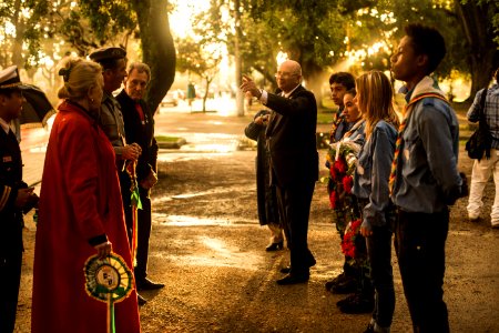 11.06.2018 - Vice Prefeito Idemar Barz durante homenagem do 153º Aniversário da Batalha Naval do Riachuelo - Foto: Gustavo Vara