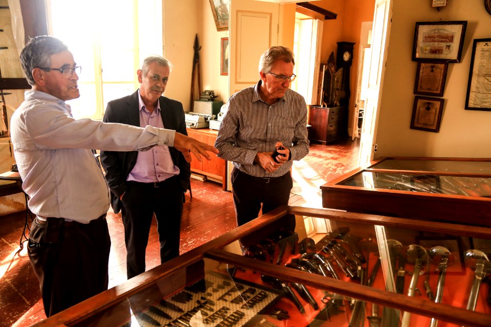 08.05.2018 - Prefeito em exercício Idemar Barz participa de reunião de prefeitos da Azonasul em Canguçu - Foto: Gustavo Vara